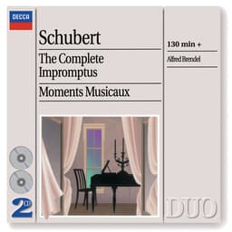 Release Cover Franz Schubert, Alfred Brendel - Schubert: The Complete Impromptus/Moments Musicaux