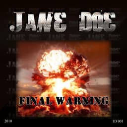 Release Cover Jane Doe - Final Warning