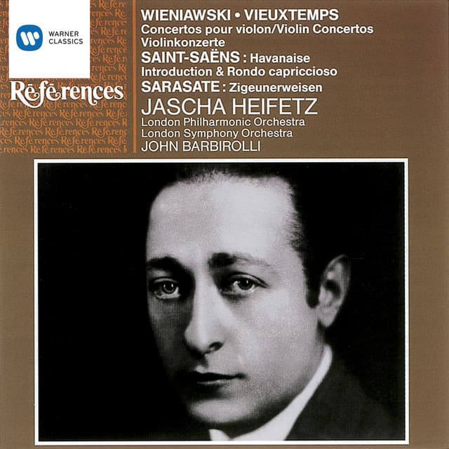 Release Cover Jascha Heifetz, Sir John Barbirolli, London Philharmonic Orchestra, London Symphony Orchestra - Jascha Heifetz - Violin Works