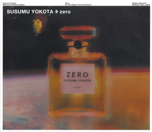 Release Cover Susumu Yokota - zero