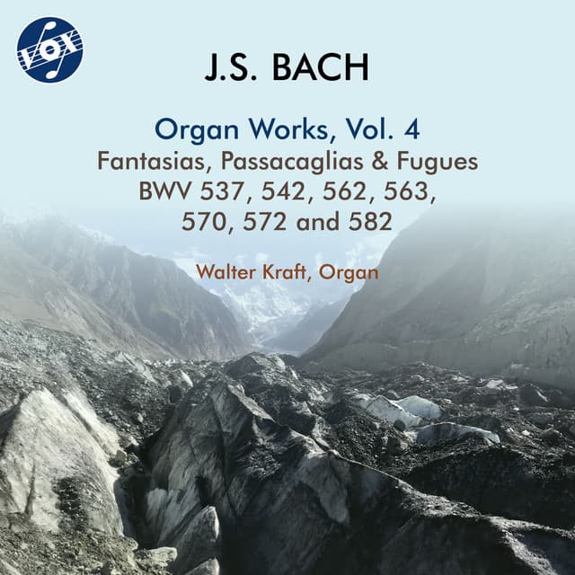 Release Cover Johann Sebastian Bach, Walter Kraft - J.S. Bach: Organ Works, Vol. 4