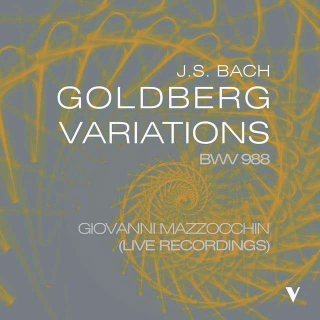 Release Cover Johann Sebastian Bach, Giovanni Mazzocchin - J.S. Bach: Goldberg Variations, BWV 988 (Live)