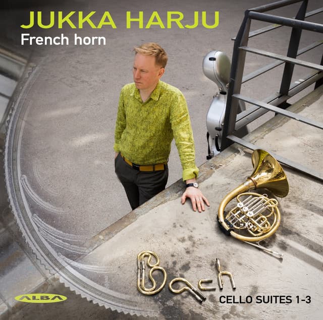 Release Cover Johann Sebastian Bach, Jukka Harju - J.S. Bach: Cello Suites with french horn