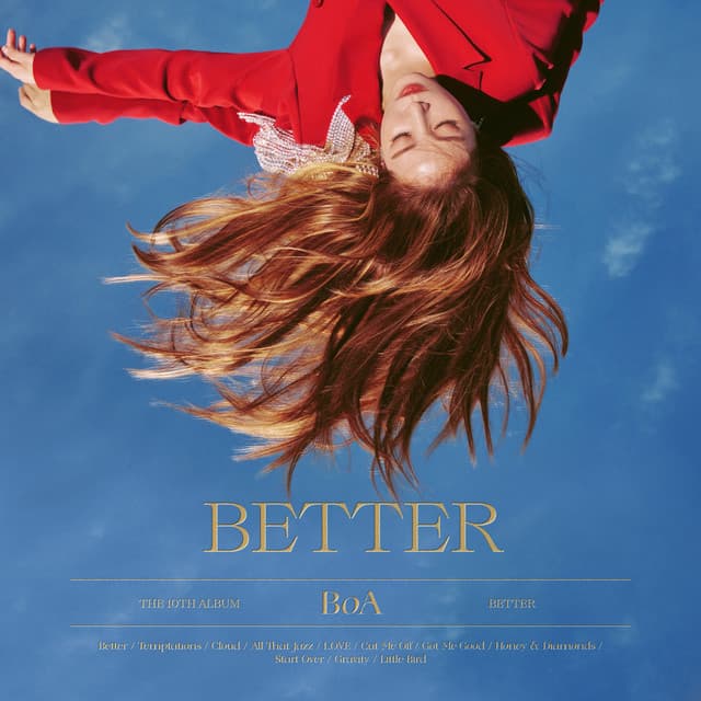 Release Cover BoA - BETTER - The 10th Album