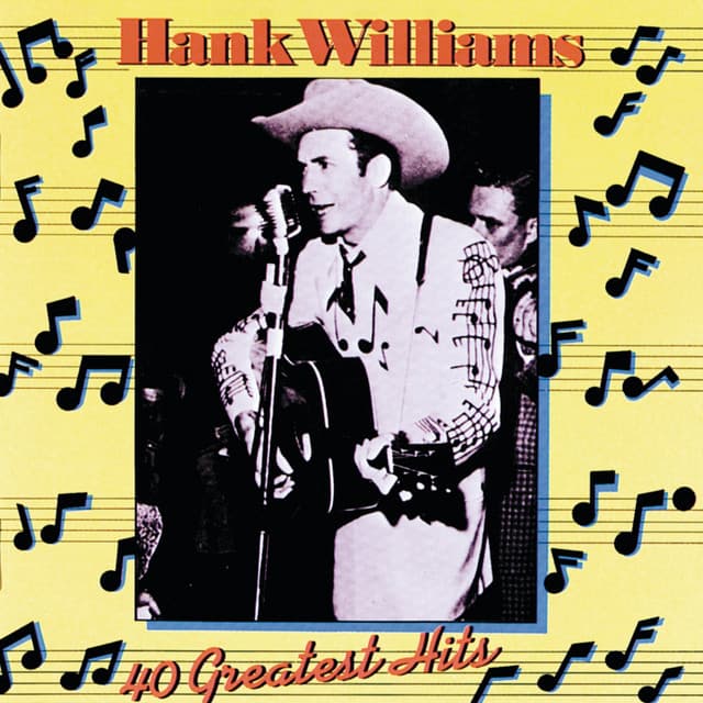Release Cover Hank Williams - 40 Greatest Hits