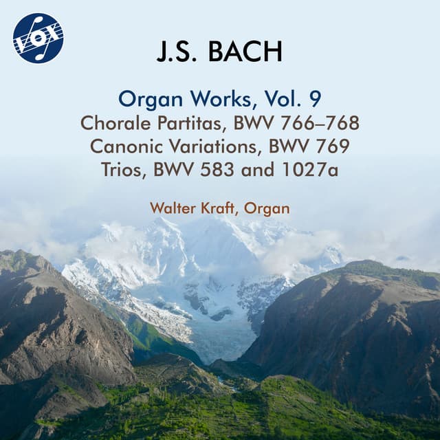 Release Cover Johann Sebastian Bach, Walter Kraft - J.S. Bach: Organ Works, Vol. 9