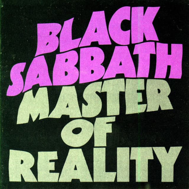 Release Cover Black Sabbath - Master of Reality (2014 Remaster)