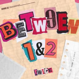 Release Cover TWICE - BETWEEN 1&2