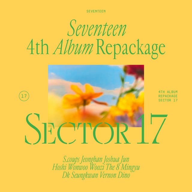 Release Cover SEVENTEEN - SEVENTEEN 4th Album Repackage 'SECTOR 17'
