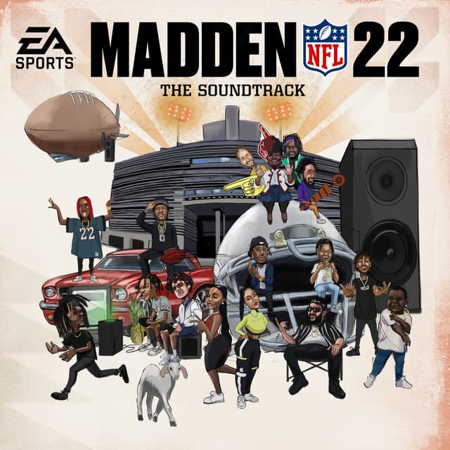 Release Cover EA Sports Madden NFL, Swae Lee, JID - Madden NFL 22 Soundtrack