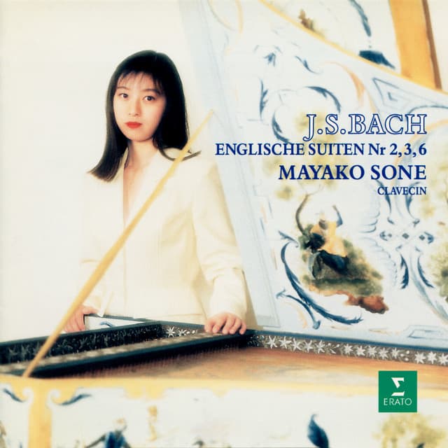 Release Cover Johann Sebastian Bach, 曽根麻矢子 - Bach: English Suites Nos. 2, 3 & 6