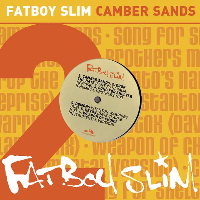 Release Cover Fatboy Slim - Camber Sands