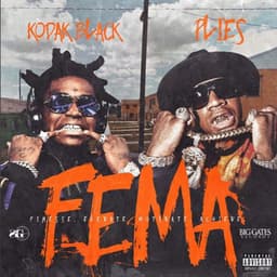 Release Cover Kodak Black - FEMA (Finesse Elevate Motivate Achieve)