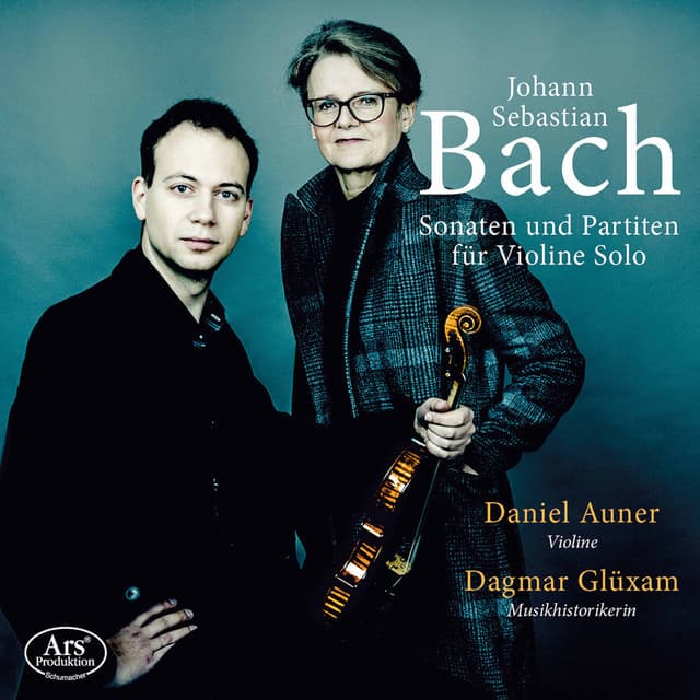 Release Cover Johann Sebastian Bach, Daniel Auner - J.S. Bach: Sonaten und Partiten für Violine solo