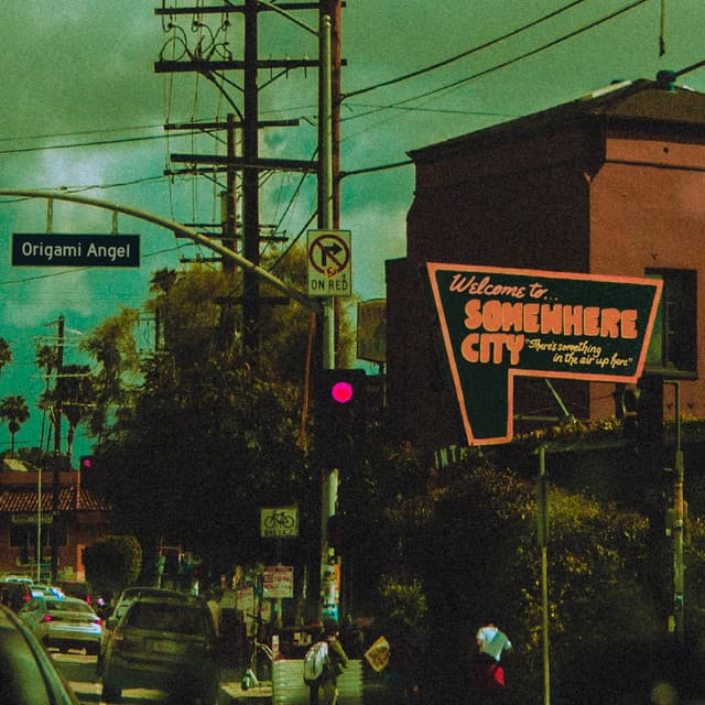 Release Cover Origami Angel - Somewhere City