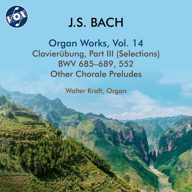 Release Cover Johann Sebastian Bach, Walter Kraft - J.S. Bach: Organ Works, Vol. 14