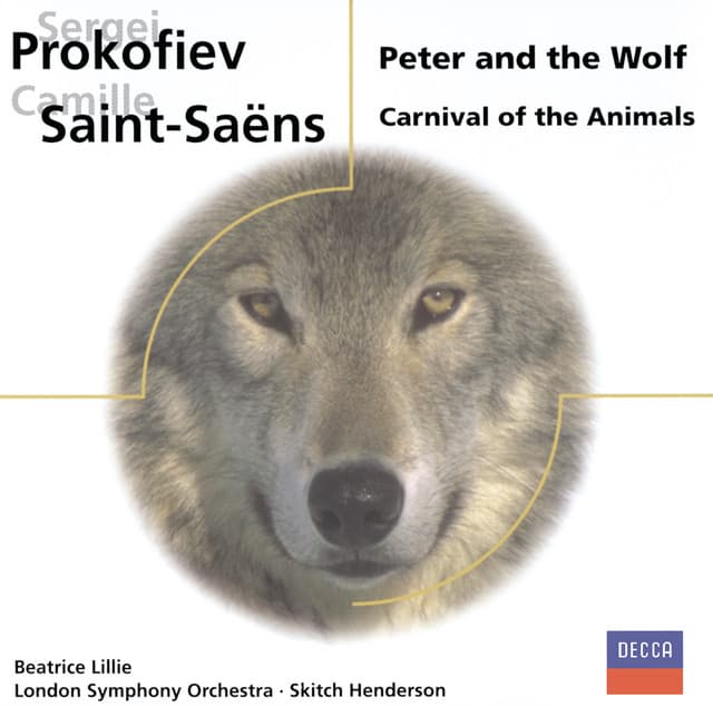 Release Cover Beatrice Lillie, Gary Graffman, Julius Katchen, London Symphony Orchestra, Skitch Henderson - Prokofiev: Peter and the Wolf/Saint-Saens: Carnival of the Animals