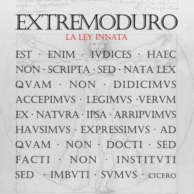 Release Cover Extremoduro - La ley innata