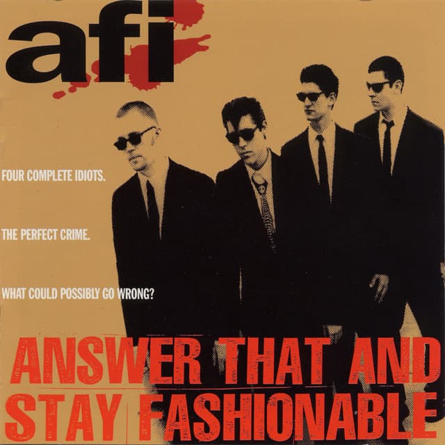 Release Cover AFI - Answer That And Stay Fashionable