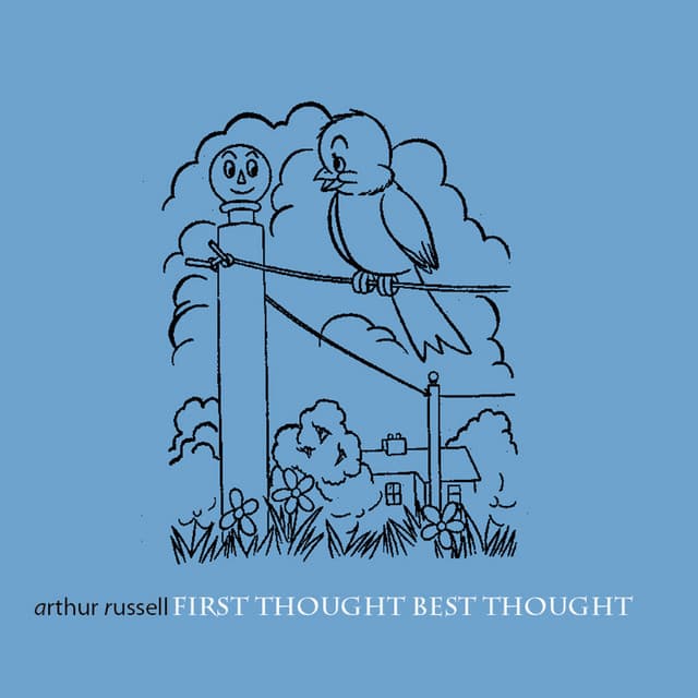 Release Cover Arthur Russell - First Thought Best Thought