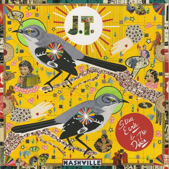 Release Cover Steve Earle - J.T.