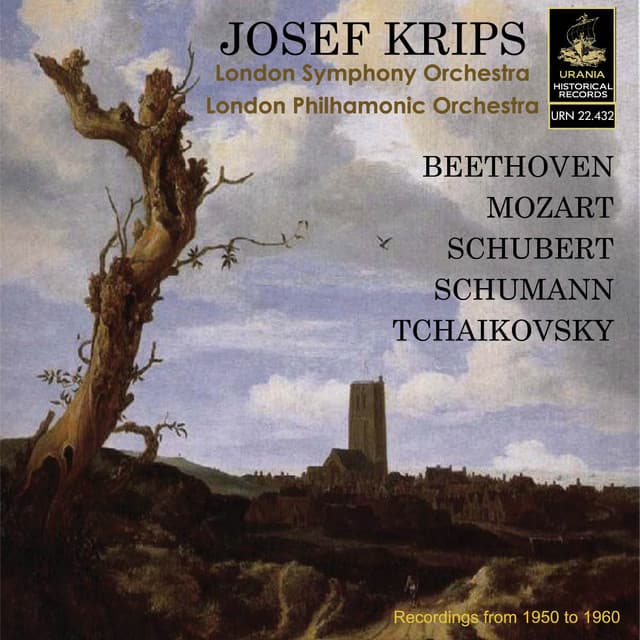 Release Cover Josef Krips, Wiener Philharmoniker, London Symphony Orchestra, The New Symphony Orchestra Of London - Krips conducts Beethoven, Mozart, Schubert and Schumann