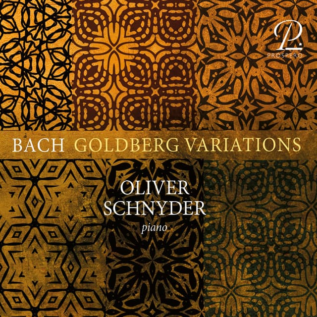 Release Cover Johann Sebastian Bach, Oliver Schnyder - J. S. Bach: Goldberg Variations, BWV 988