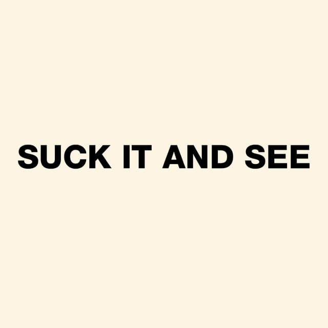 Release Cover Arctic Monkeys - Suck It and See