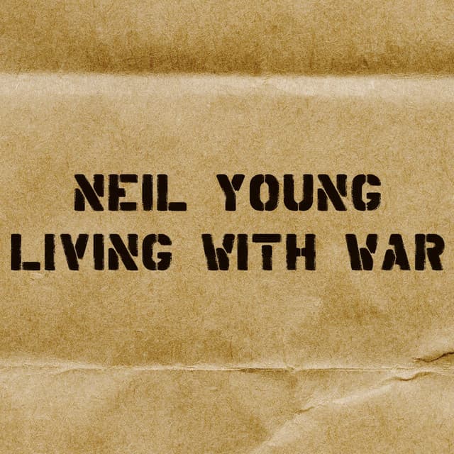 Release Cover Neil Young - Living with War