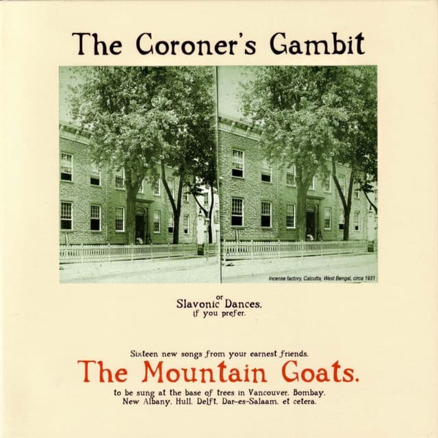 Release Cover The Mountain Goats - The Coroner's Gambit