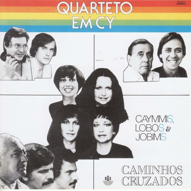 Release Cover Quarteto Em Cy - Caminhos Cruzados (Caymmis, Lobos & Jobins)