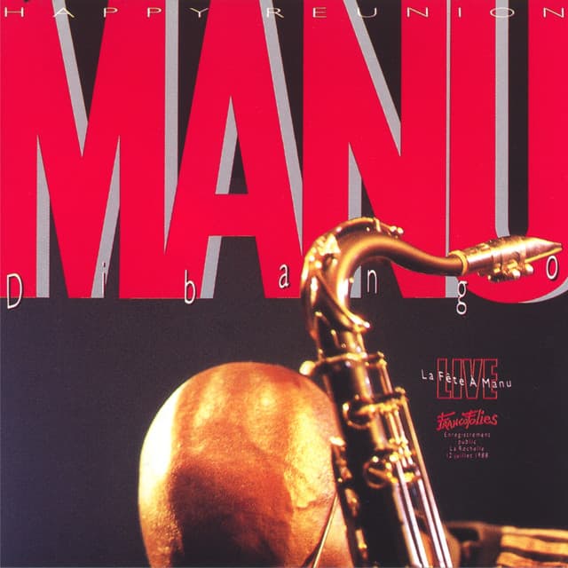 Release Cover Manu Dibango - La fête à Manu (Dibango)