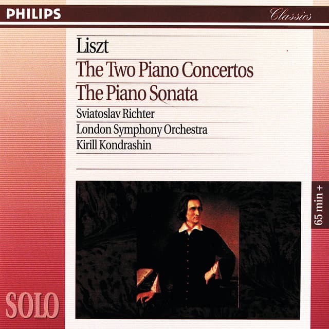 Release Cover Franz Liszt, Sviatoslav Richter, London Symphony Orchestra, Kirill Kondrashin - Liszt: The Two Piano Concertos/The Piano Sonata