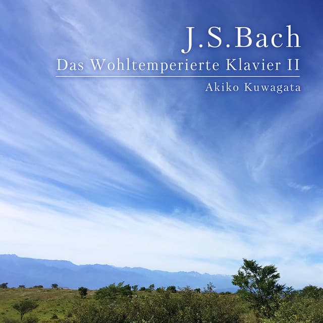 Release Cover Johann Sebastian Bach, 松坂大佑 - J.S. Bach: The Well-Tempered Clavier, Book 2