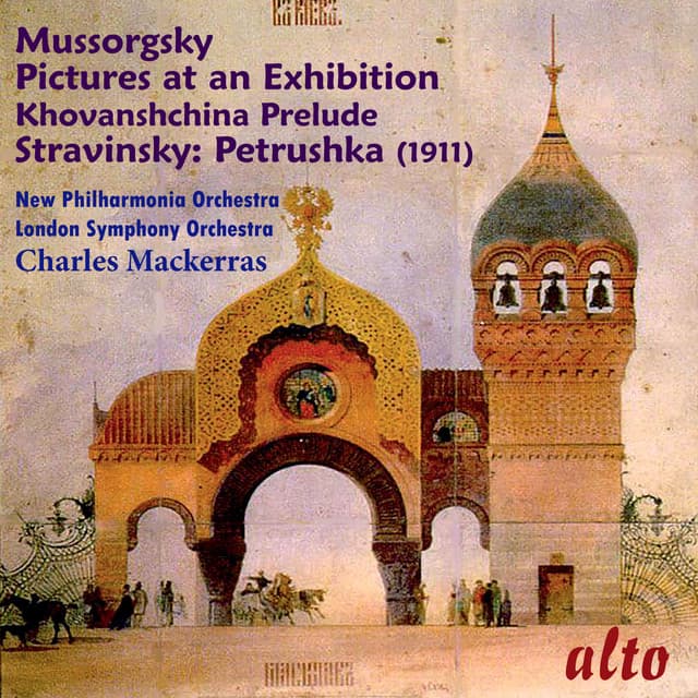 Release Cover New Philharmonia Orchestra, London Symphony Orchestra, Charles Mackerras - Mussorgsky: Pictures at an Exhibition; Stravinsky: Petrushka