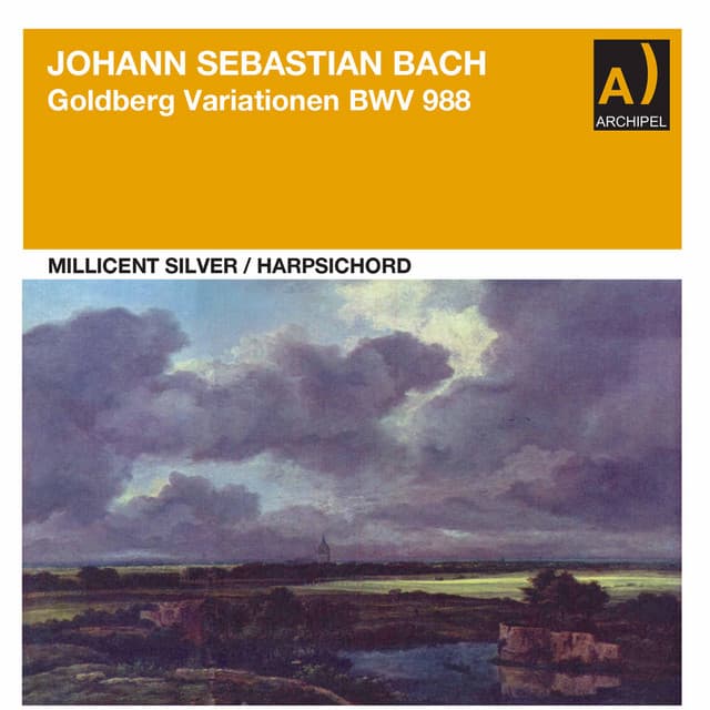 Release Cover Johann Sebastian Bach, Millicent Silver - J.S. Bach: Goldberg Variations, BWV 988