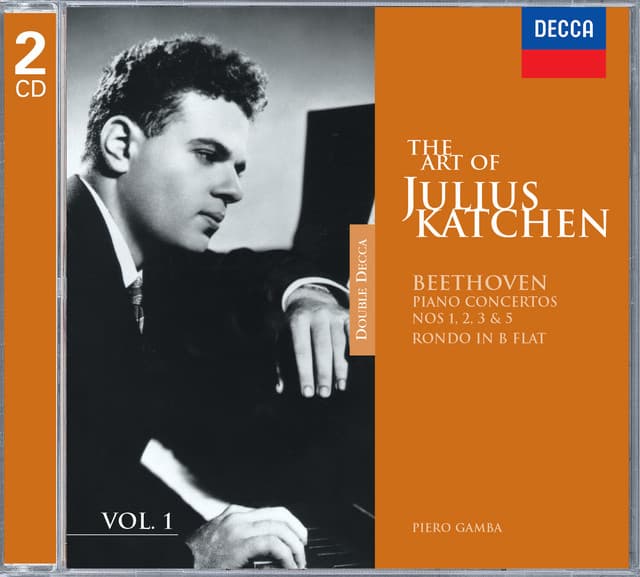 Release Cover Ludwig van Beethoven, Julius Katchen, London Symphony Orchestra, Piero Gamba - The Art Of Julius Katchen Vol.1