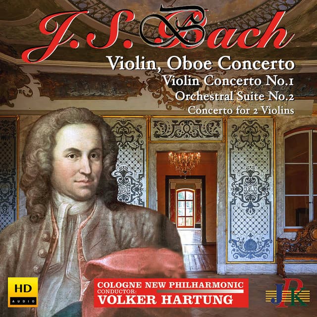 Release Cover Johann Sebastian Bach, Volker Hartung, Cologne New Philharmonic Orchestra - J.S. Bach: Baroque Concertos