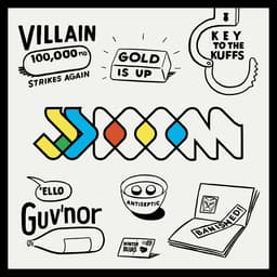 Release Cover JJ DOOM, MF DOOM, Jneiro Jarel - Key to the Kuffs (Redux)