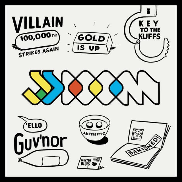 Release Cover JJ DOOM, MF DOOM, Jneiro Jarel - Key to the Kuffs (Redux)