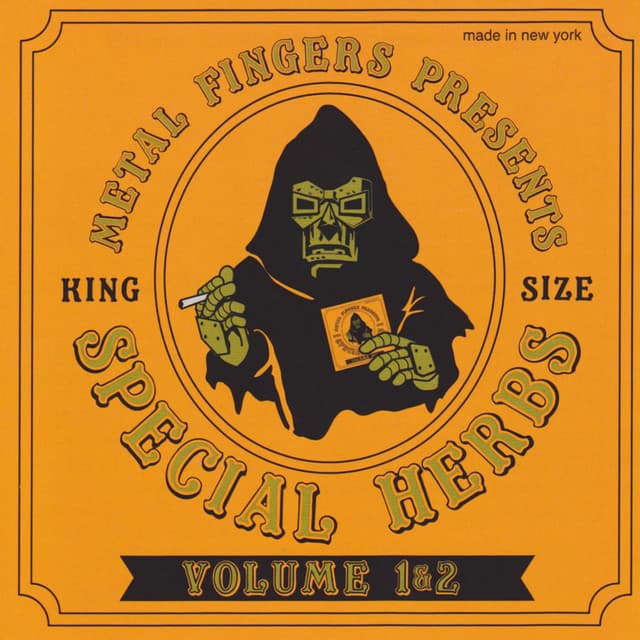 Release Cover MF DOOM - Metal Fingers Presents: Special Herbs, Vol. 1 & 2