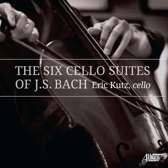 Release Cover Johann Sebastian Bach, Eric Kutz - J.S. Bach: Six Cello Suites