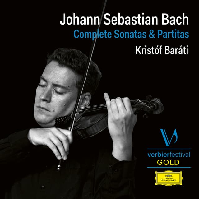 Release Cover Johann Sebastian Bach, Kristóf Baráti - J.S. Bach: Complete Sonatas & Partitas for Violin Solo (Live)