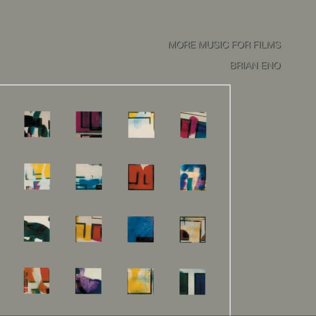 Release Cover Brian Eno - More Music For Films