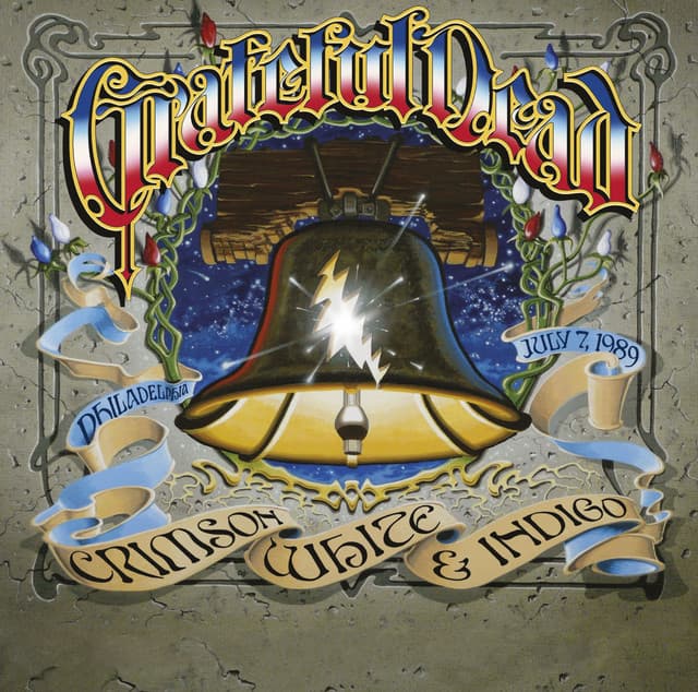 Release Cover Grateful Dead - Crimson, White & Indigo: July 7 1989, JFK Stadium, Philadelphia (Live)