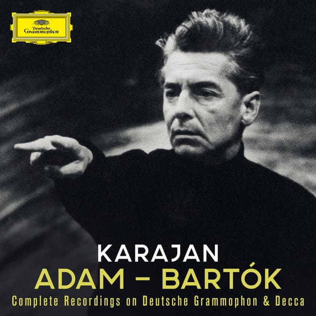 Release Cover Johann Sebastian Bach, Herbert von Karajan, Adolphe Adam, Béla Bartók - Karajan A-Z: Adam - Bartók