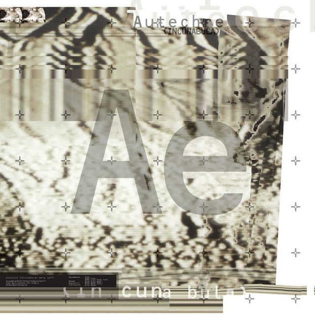 Release Cover Autechre - Incunabula