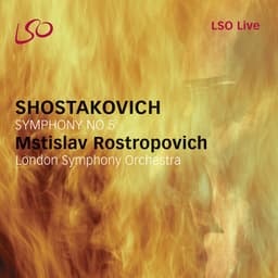 Release Cover Dmitri Shostakovich, London Symphony Orchestra, Mstislav Rostropovich - Shostakovich: Symphony No. 5