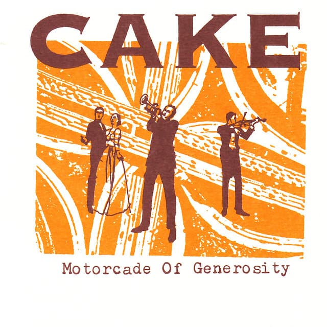 Release Cover CAKE - Motorcade of Generosity