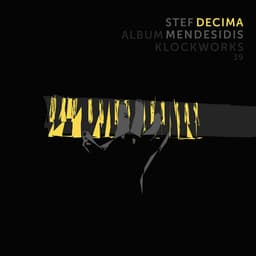 Release Cover Stef Mendesidis - Decima